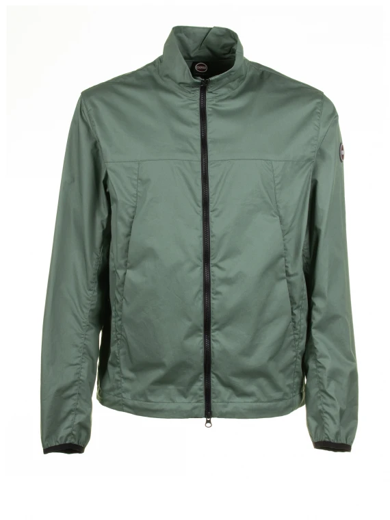 Green cotton twill jacket