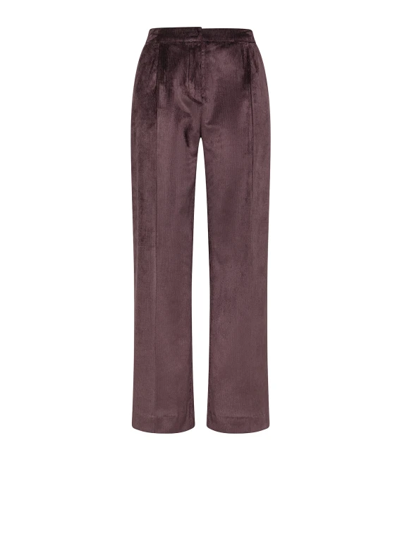 Burgundy Cora trousers