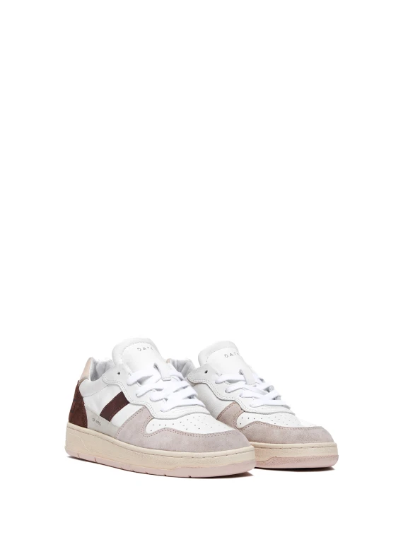 Sneakers COURT donna in pelle e suede