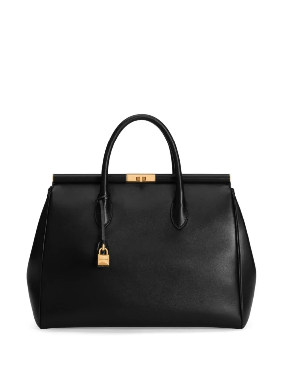 Shopping bag Day XL Marlene  in pelle di vitello plongè