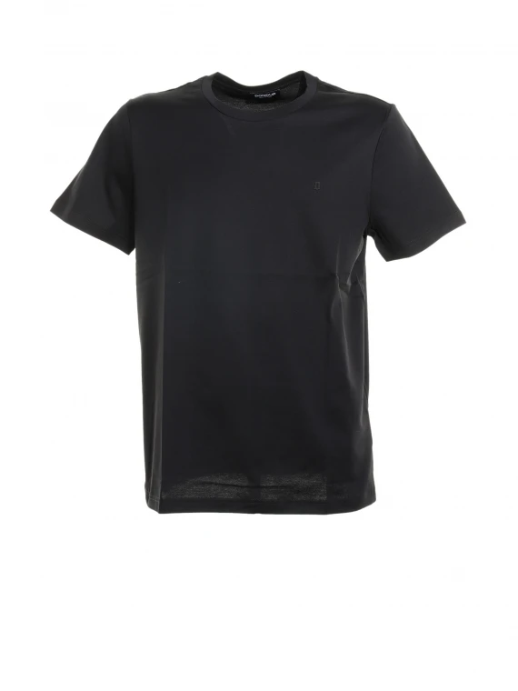 Black jersey T-shirt