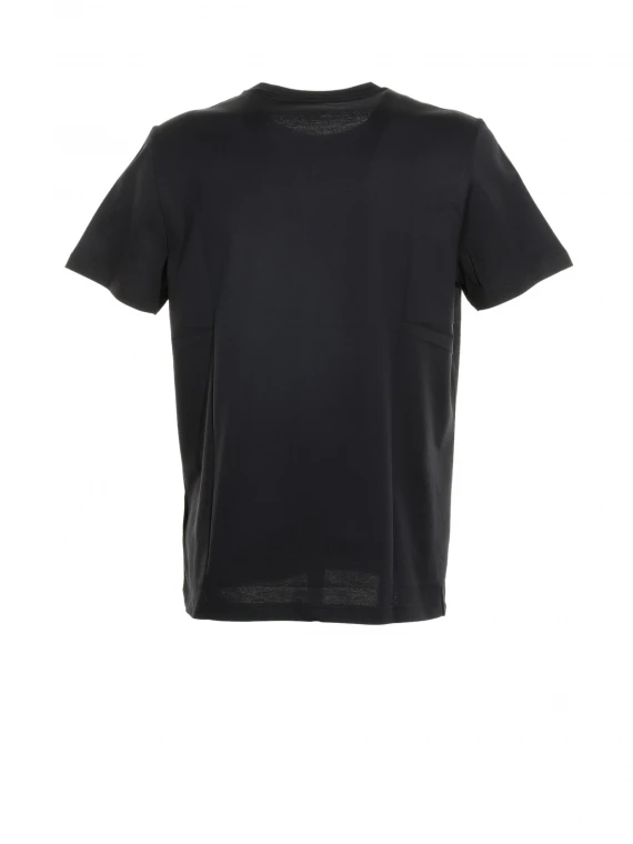 T-shirt in jersey nero