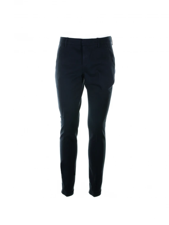 Navy blue chino trousers