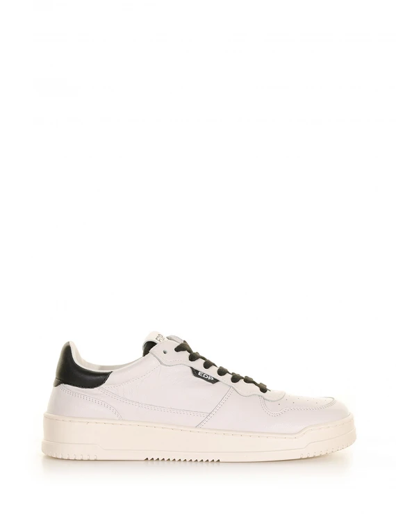 Eddy sneaker in white leather