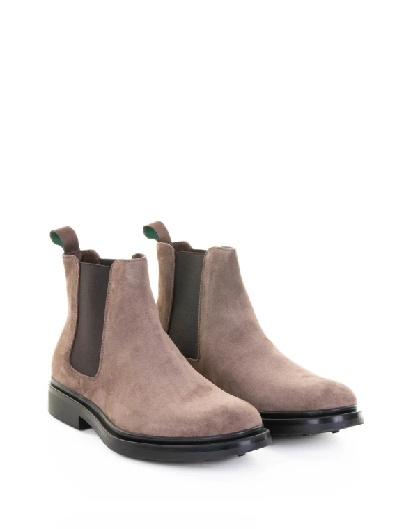 Beatles tortora in suede