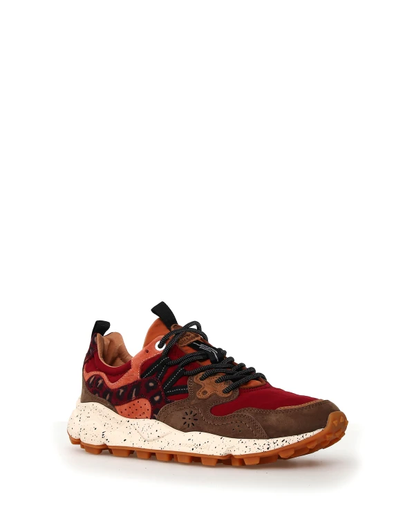 Sneakers Yamano Brown and Burgundy