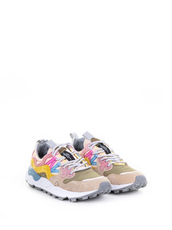 Sneaker Yamano Military Nylon Suede Women