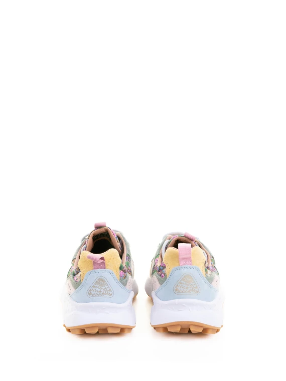 Sneaker Yamano women multicolored flower pattern