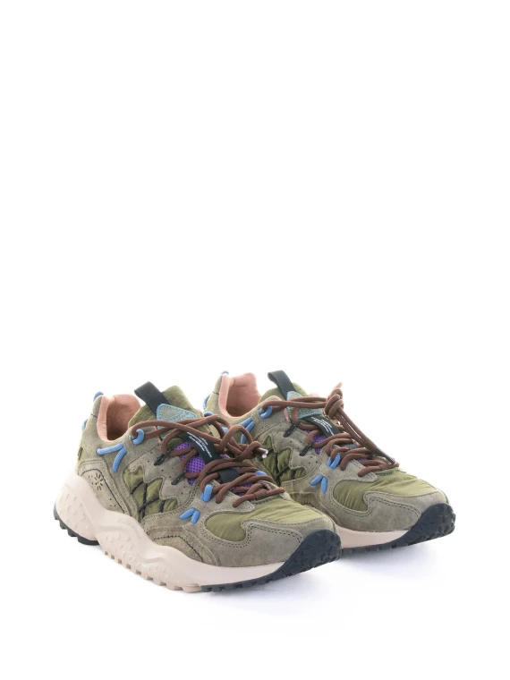 Sneaker Yamabushi verde militare uomo