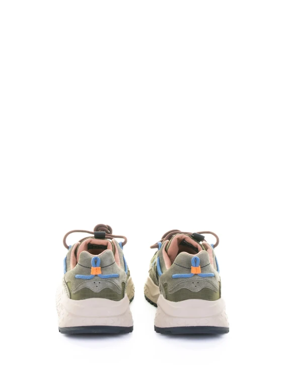 Sneaker Yamabushi verde militare uomo