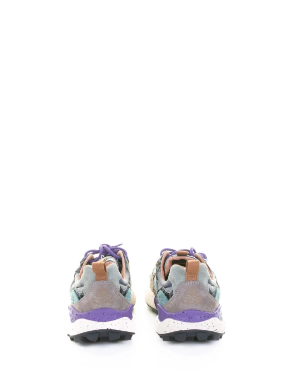 Sneaker Yamano 3 donna grigio lilla