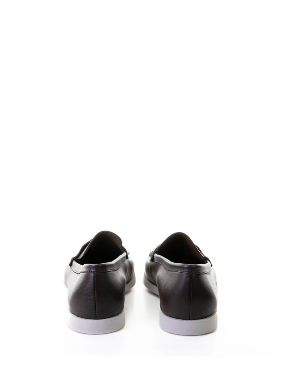 Brown Leather Moccasin
