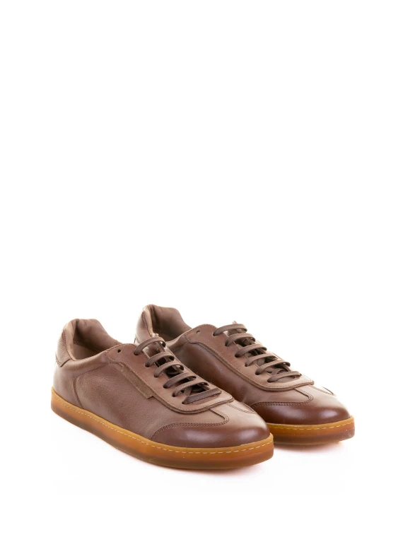 Brown Leather Sneaker