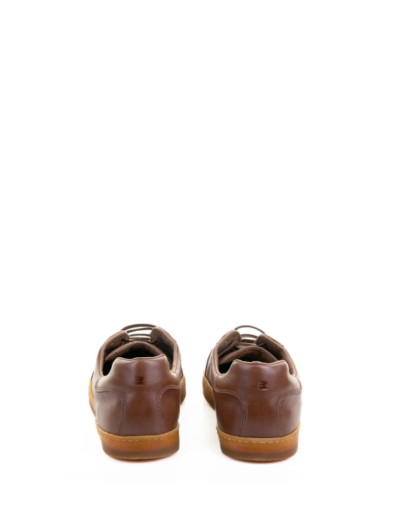 Brown Leather Sneaker