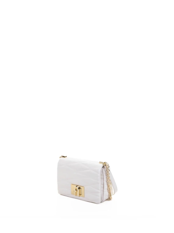 S 1927 Shoulder Bag in White Leather