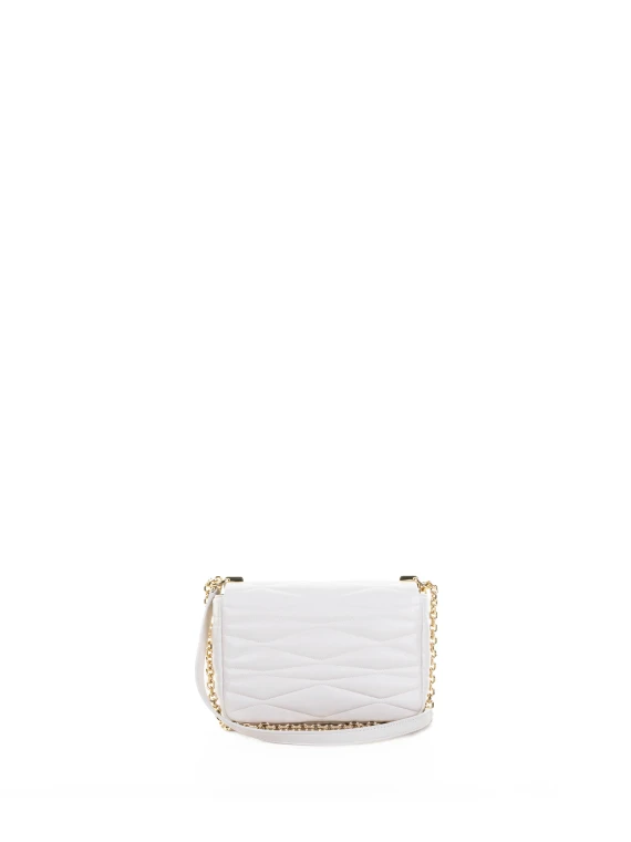 S 1927 Shoulder Bag in White Leather