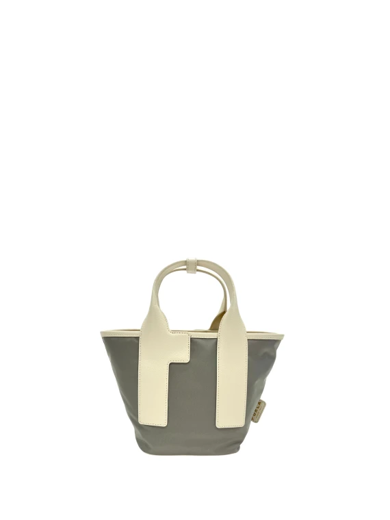 Borsa doppio manico Piuma S