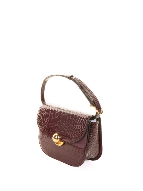 Sfera S Ribes Leather Shoulder Bag