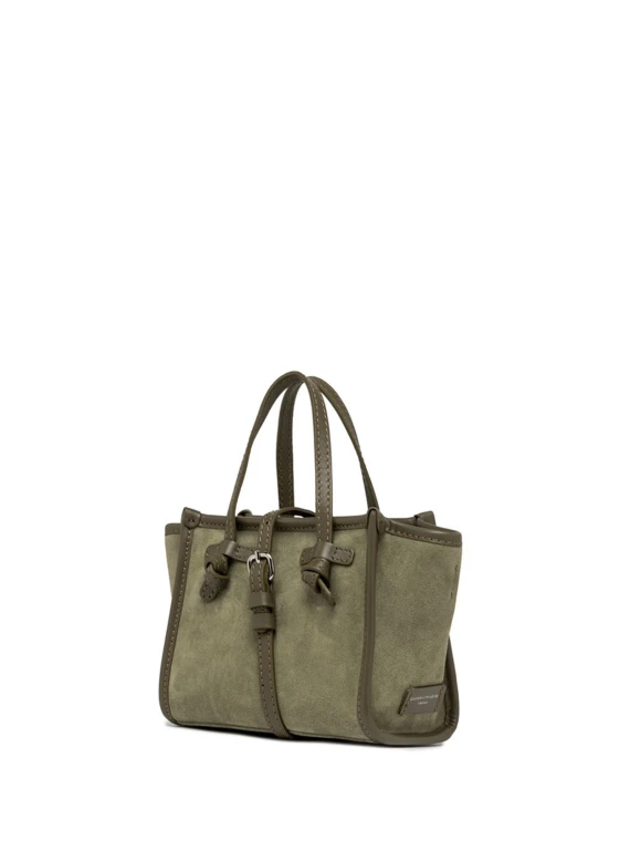 Miss Marcella suede shopping bag