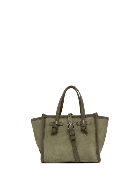 Miss Marcella suede shopping bag