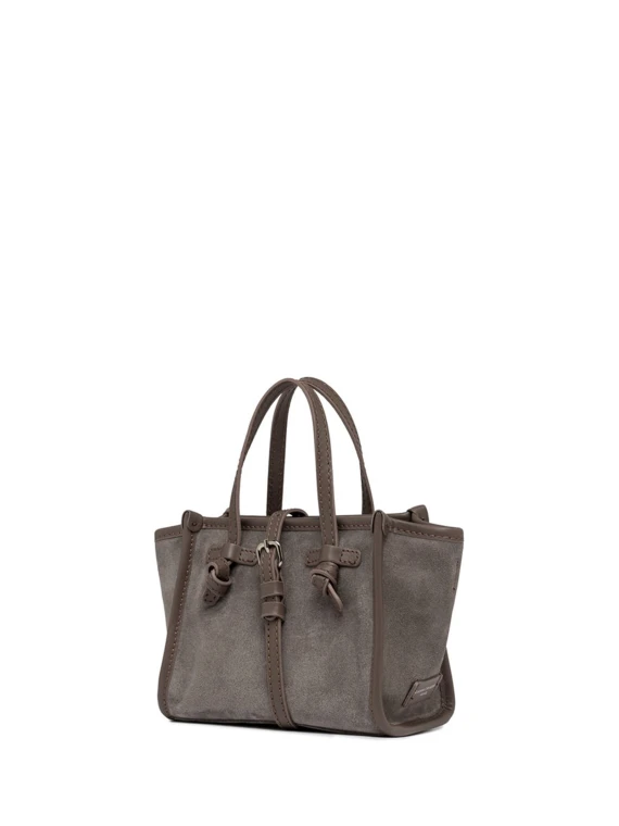 Miss Marcella suede shopping bag