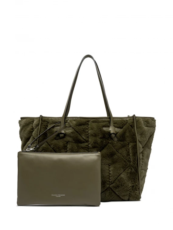 Marcella shopping bag in quilted eco four