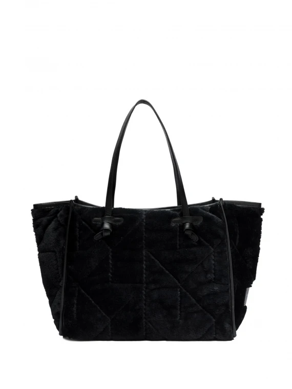 Shopping bag Marcella in eco four trapuntata