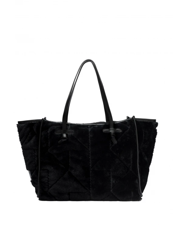 Shopping bag Marcella in eco four trapuntata