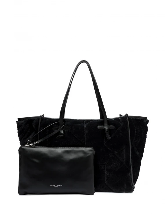 Shopping bag Marcella in eco four trapuntata