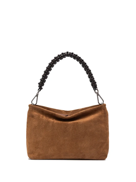 Suede pochette Brenda