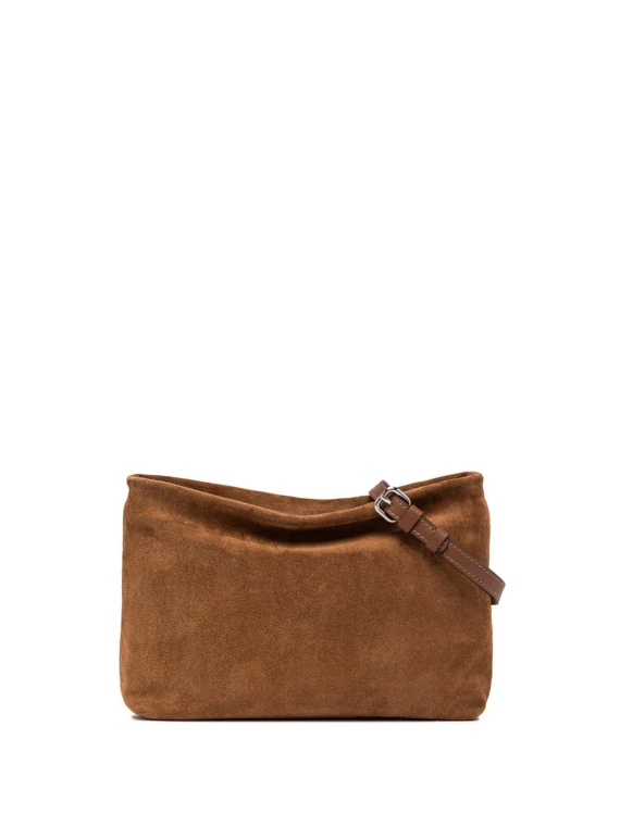 Suede pochette Brenda