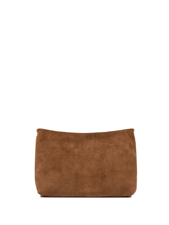 Suede pochette Brenda