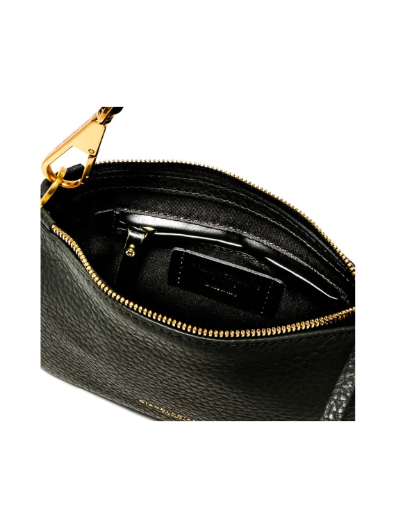 Pochette Brooke in pelle grana maxi