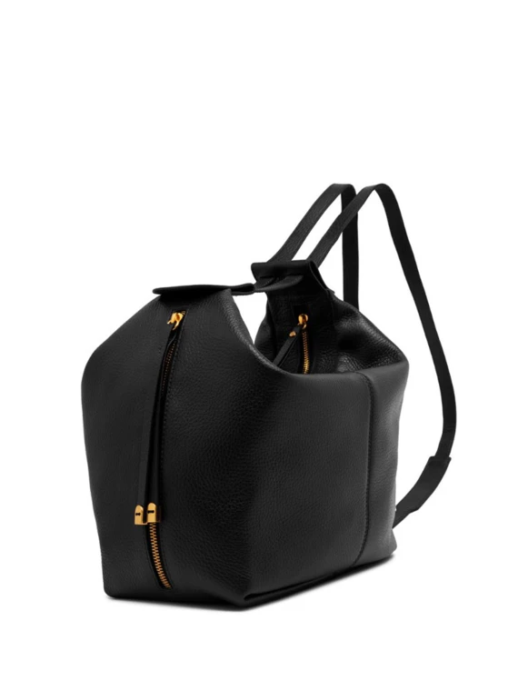 Guia Hammered Leather Backpack