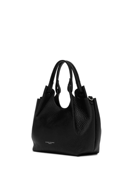 DUA bag in maxi grain leather