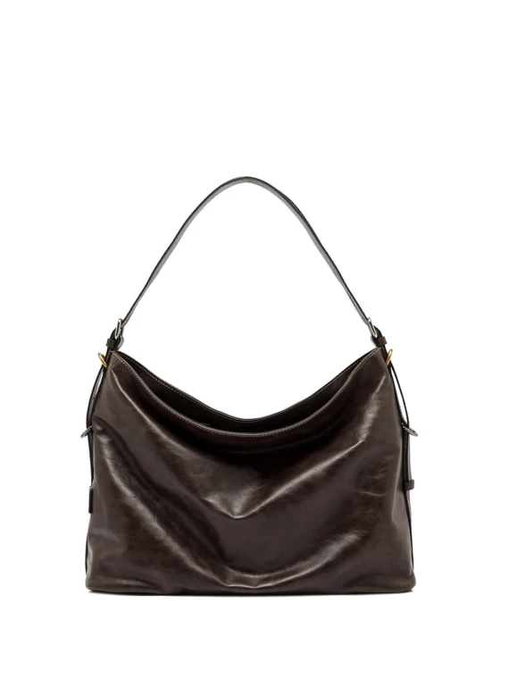 Borsa Astrid in pelle marrone
