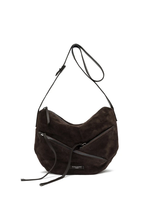 Borsa Shania in pelle scamosciata