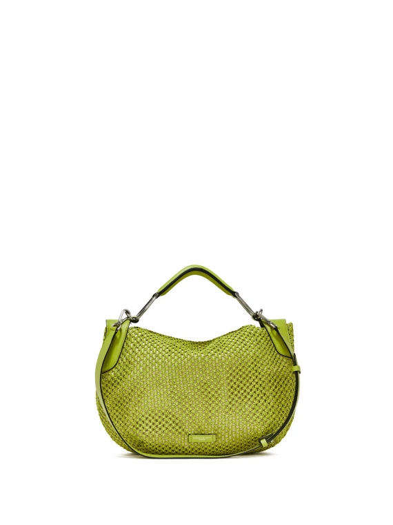 Alicudi bag in raffia net