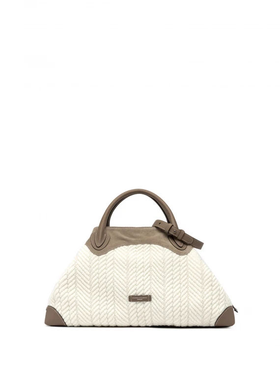 Borsa Judy bowling in jacquard