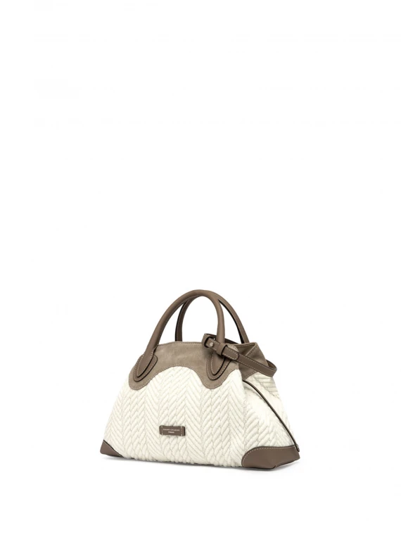 Borsa Judy bowling in jacquard