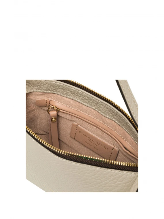 Mini bag Brooke in pelle bubble beige