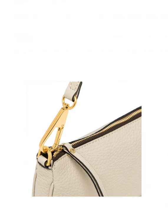 Mini bag Brooke in pelle bubble beige