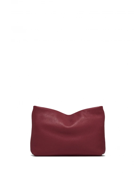 Brenda medium clutch bag with resin shoulder strap