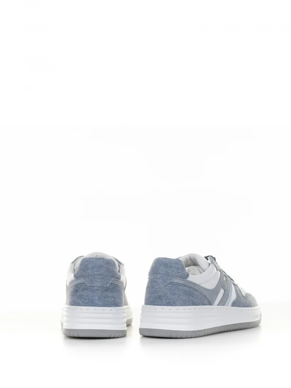 Sneakers H630 jeans in pelle