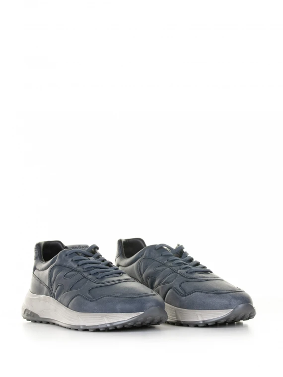 Hyperlight blue sneakers in nappa leather