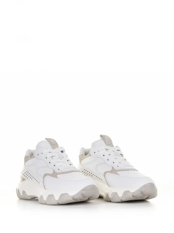 Hyperactive sneakers white beige