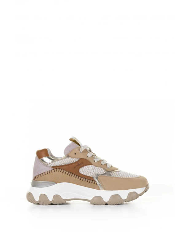 Hyperactive brown sneakers