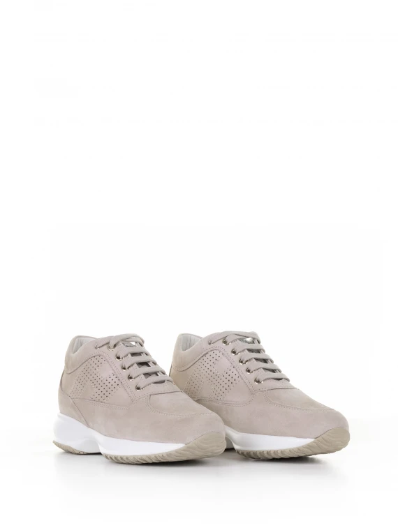 Beige Interactive Sneakers