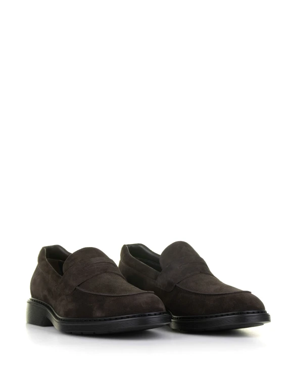 Loafer H576 ebony in suede