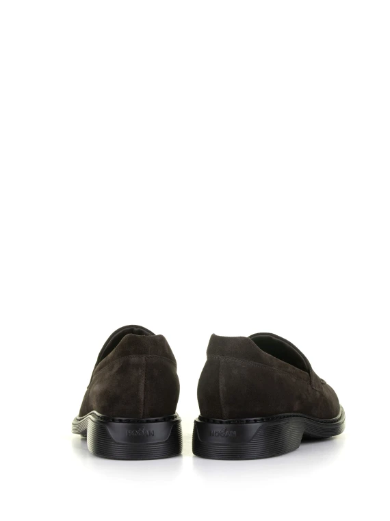 Loafer H576 ebony in suede